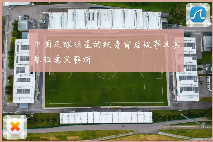 中国足球明星的纹身背后故事及其象征意义解析